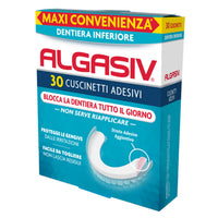 Algasiv Denture Adhesive for Lower Dentures 30 Count