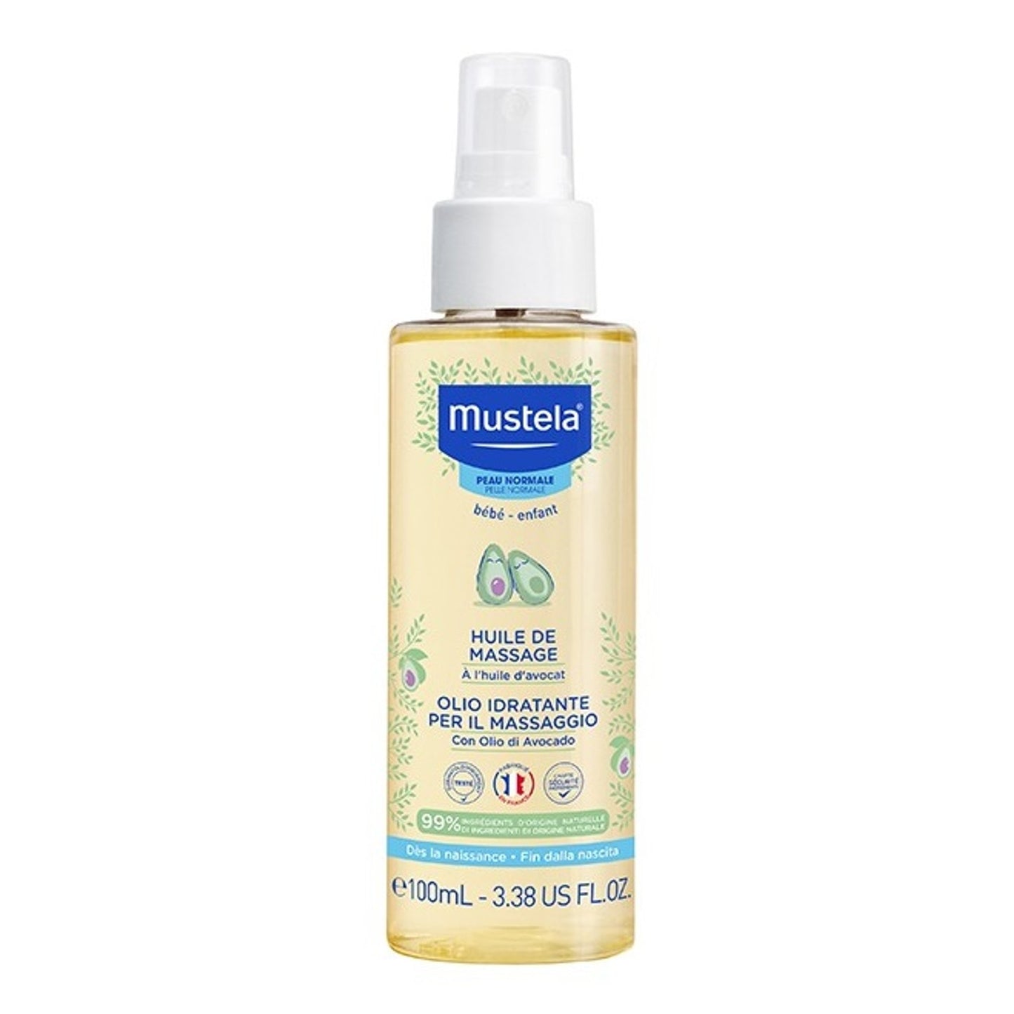 Mustela Olio Massaggio 100 Ml