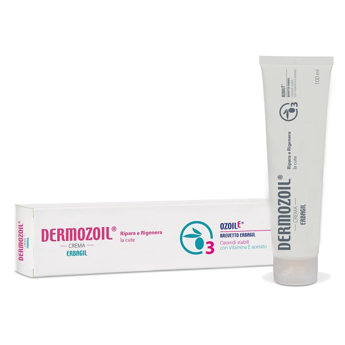Dermozoil Cream Repairs and Regenerates Skin - Dermatitis and Dermatosis Treatment 100 ml