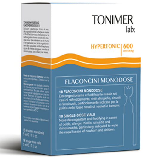 Tonimer Lab Hypertonic 18 Flaconcini Da 5 Ml Monodose Special Price