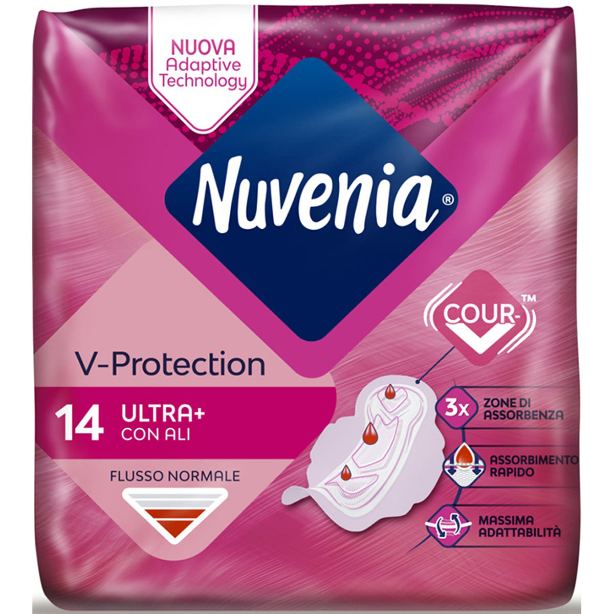 Nuvenia Ultra Avec Ailes 14 Pièces