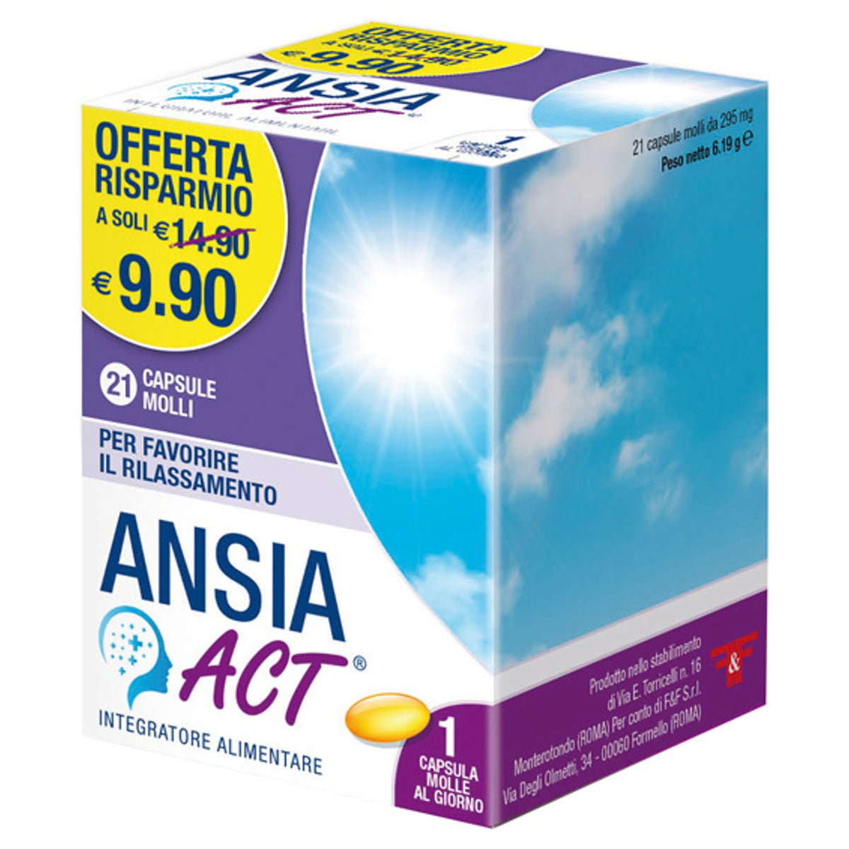 Anxiété Act 21 Capsules Molles