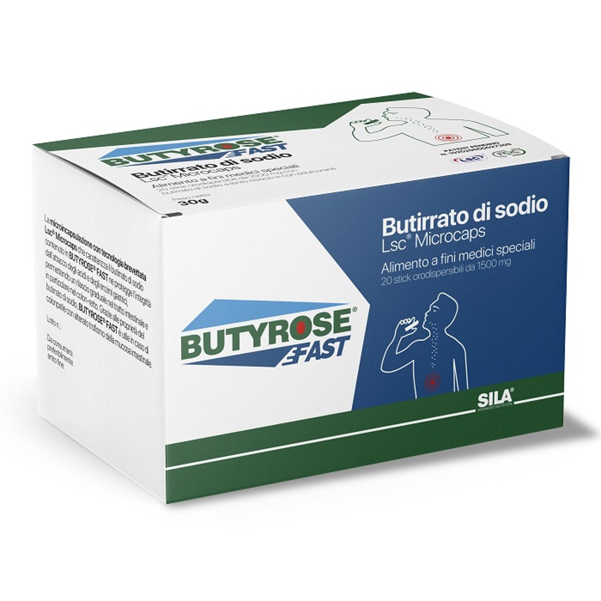 Butyrose Fast 20 bâtonnets