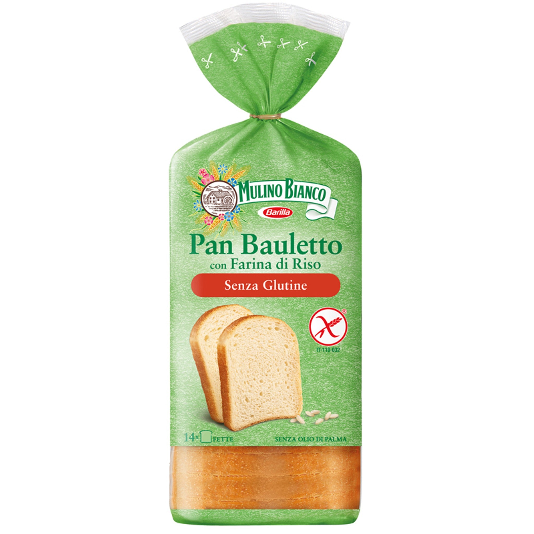 Mulino Bianco Pain de mie à la farine de riz 300 g