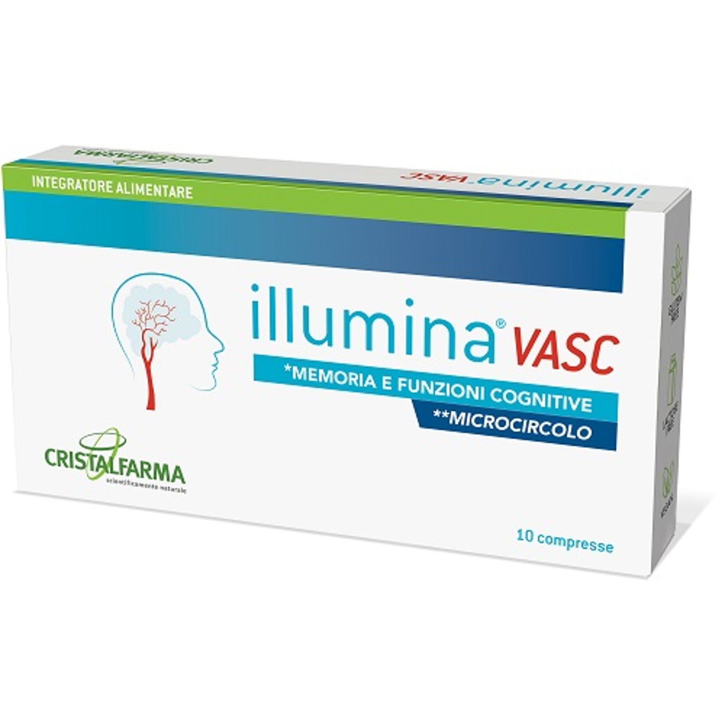 Illumina Vasc 10 Compresse Rivestite Da 1,4 G