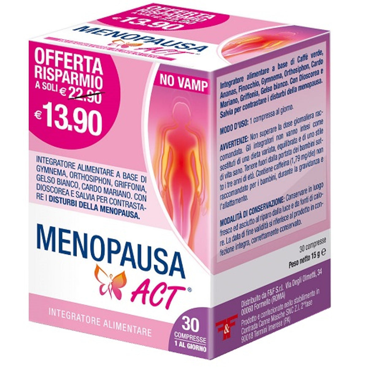 Ménopause Act 30 Comprimés