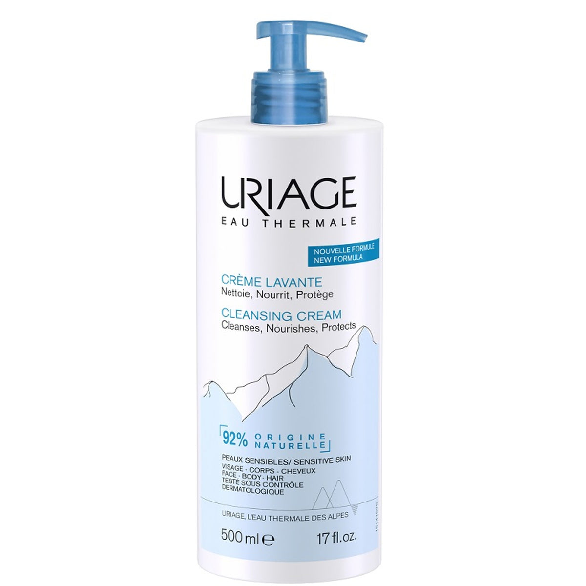 Uriage Derm-Phy Cleansing Cream 500 Ml