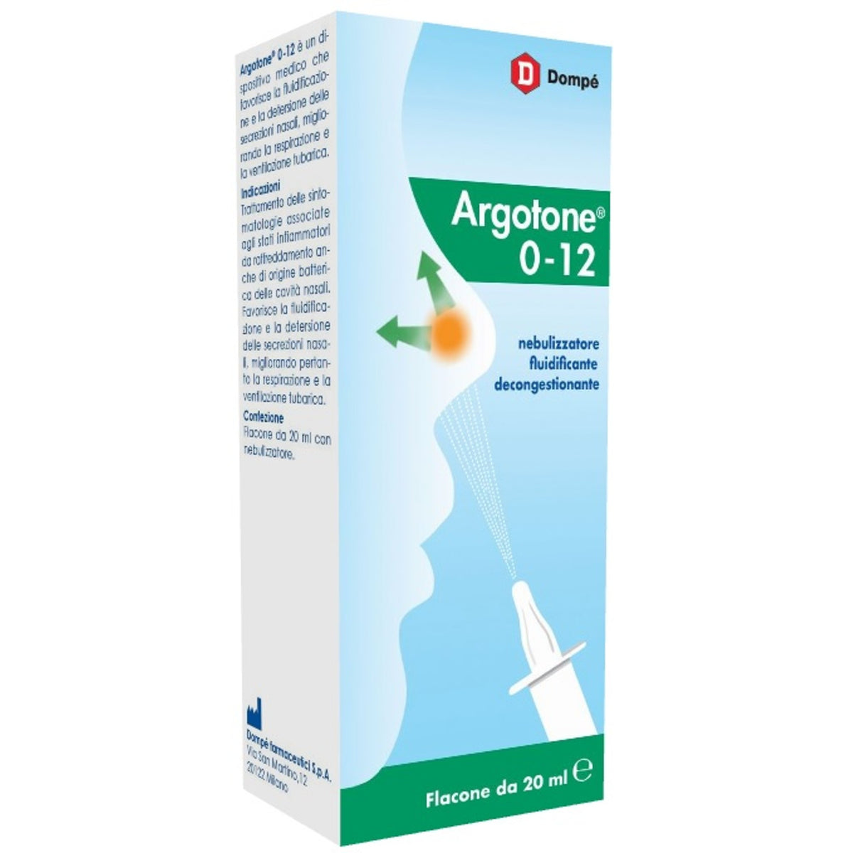 Argotone 0-12 Nasal Spray 20 ml