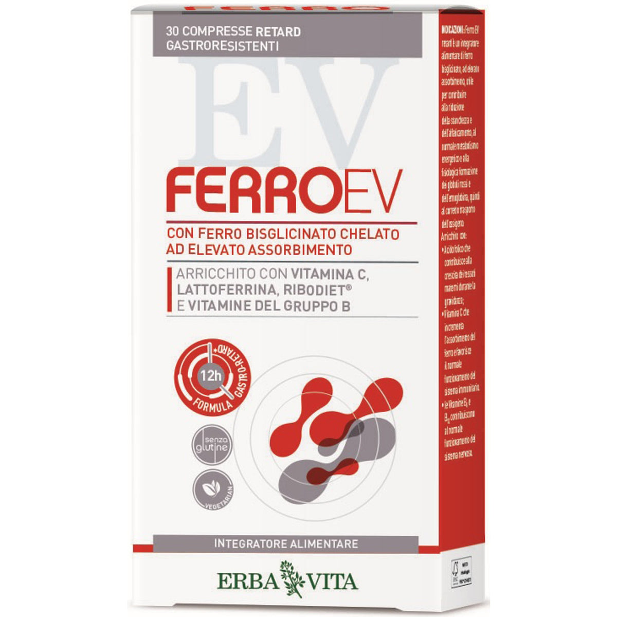 Ferro Ev Retard 30 Comprimés Gastro-résistants