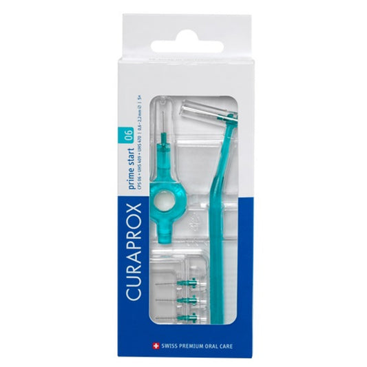 Curaprox Cps 06 Scovolino Prime Start 06 Turquoise 5 Pezzi