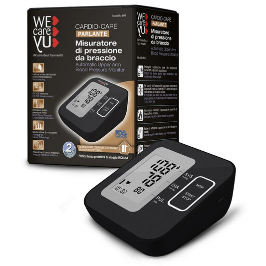 Misuratore Di Pressione Da Braccio Parlante Wecareyu Cardiocare