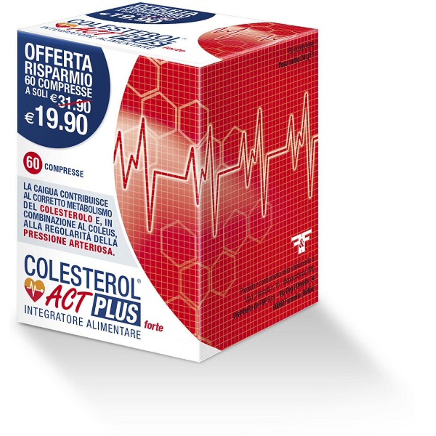 Colesterol Act Plus Forte 60 Compresse