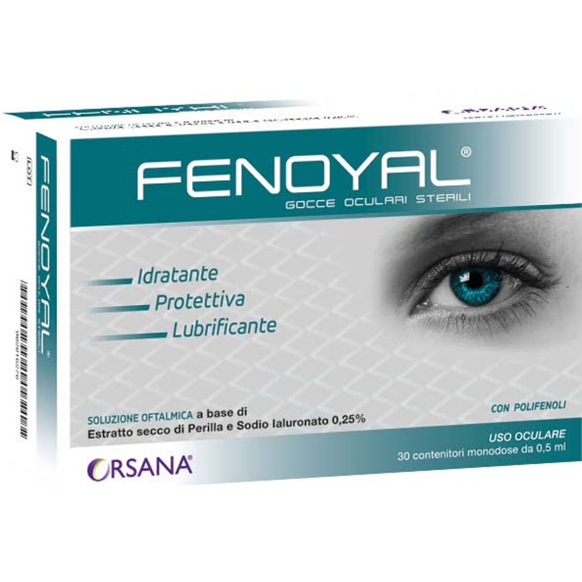 Fenoyal Eye Drops 30 Single-Dose Vials of 0.5 ml