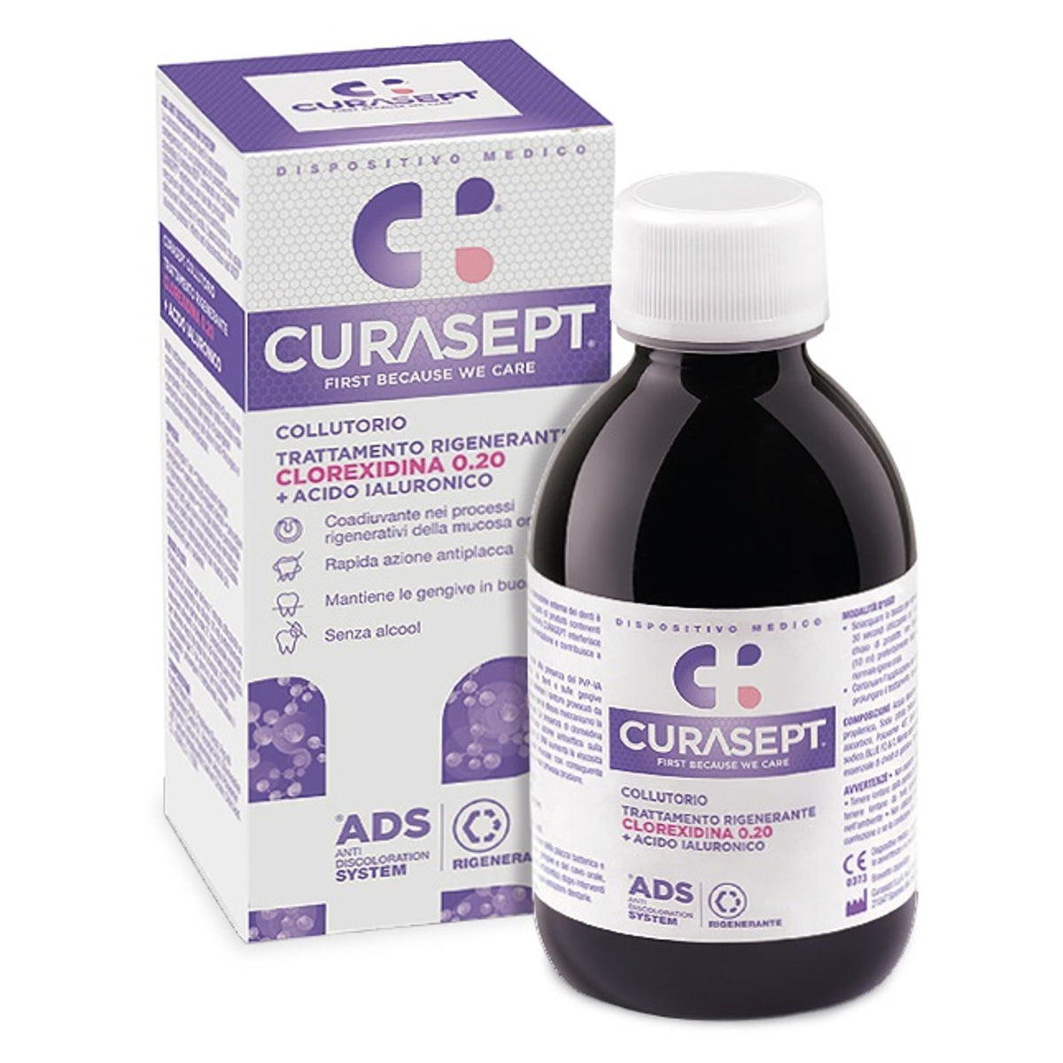 Curasept Mouthwash Ads Dna Regenerating Treatment 200 ml
