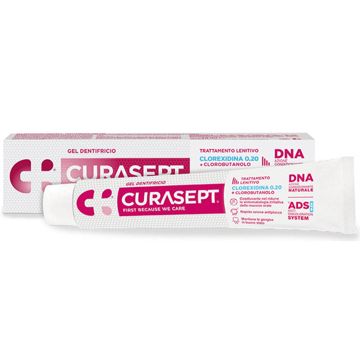 Curasept Gel Dentifricio Ads Dna Trattamento Lenitivo 75 Ml