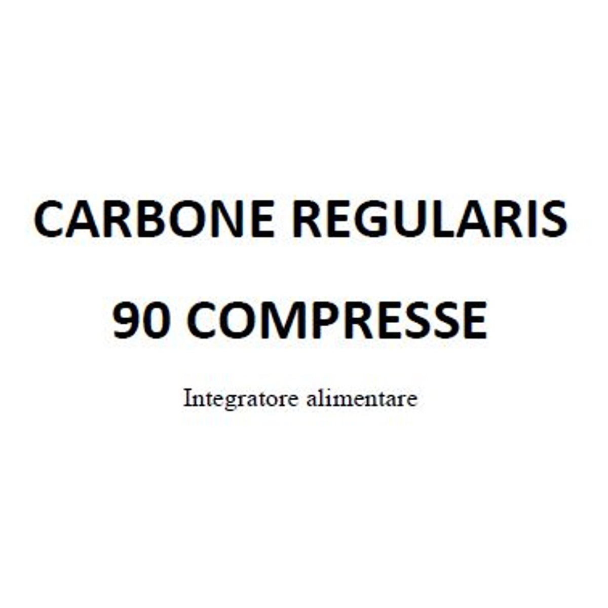 Carbone Regularis 90 Tablets