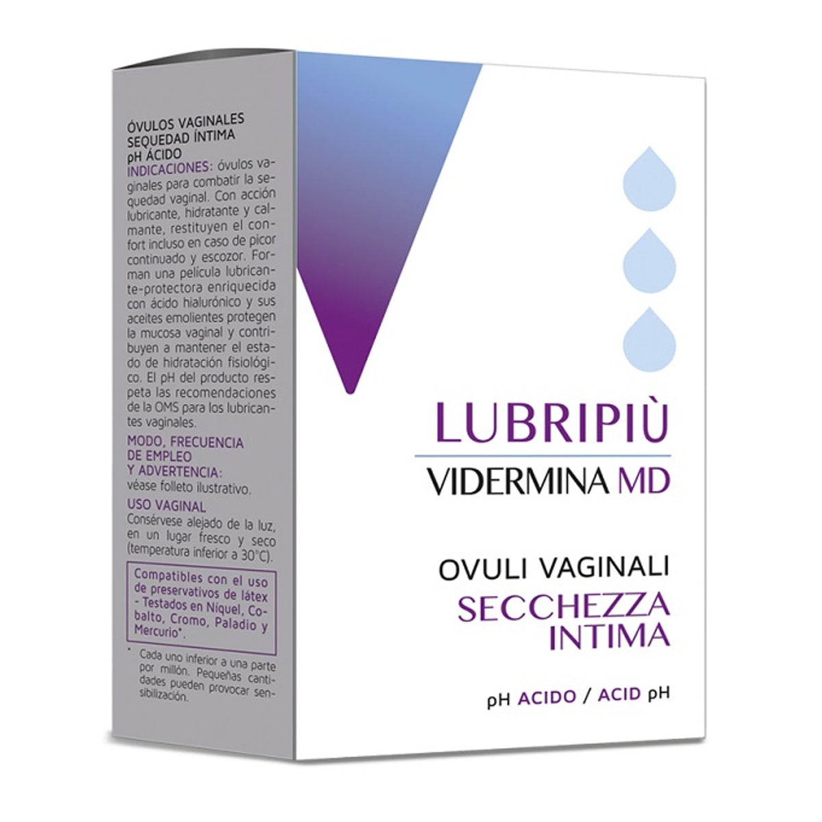 Vidermina Lubripiu Ovules Vaginaux 2 Blisters De 5 Ovules