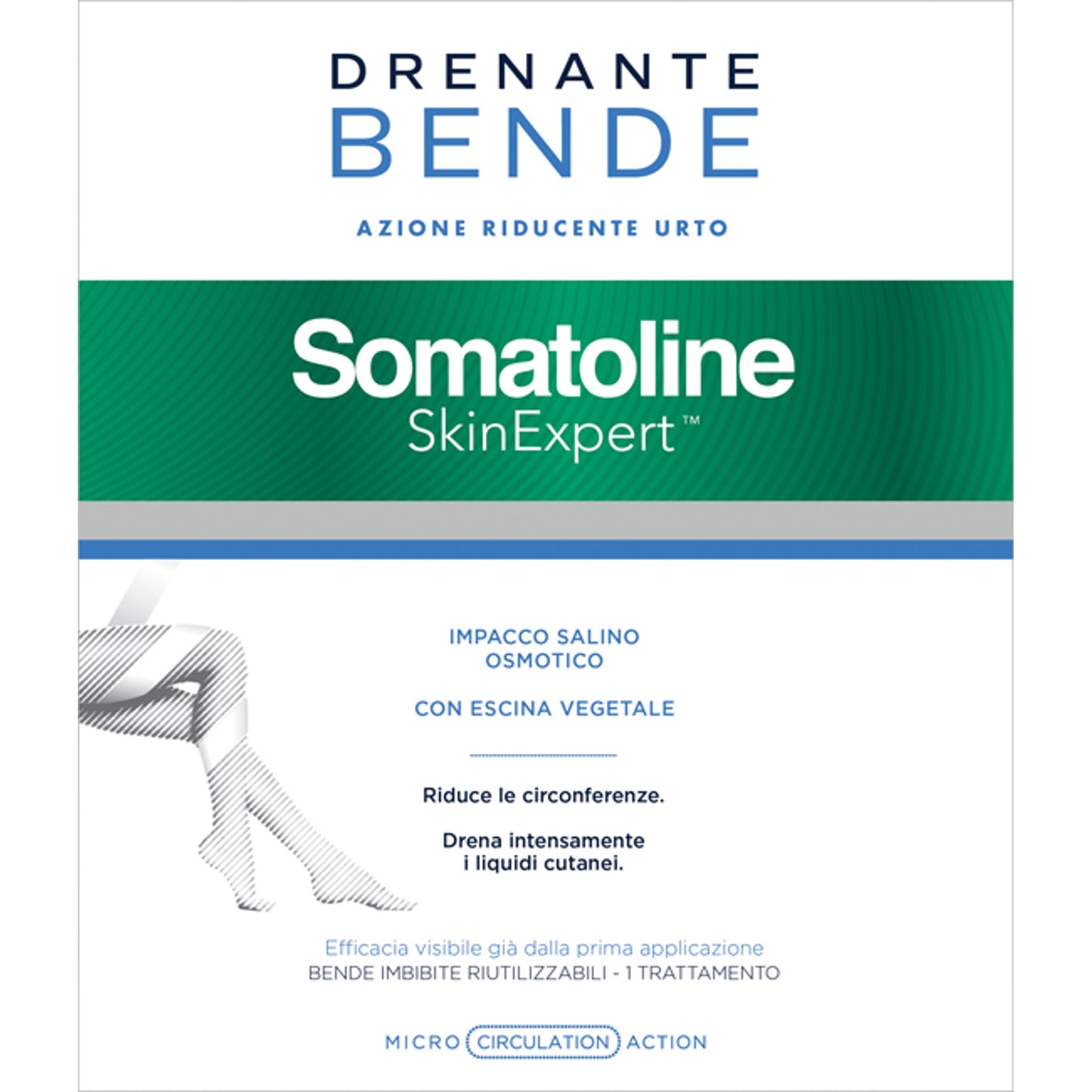Somatoline Skin Expert Bende Snellenti Drenanti Starter Kit