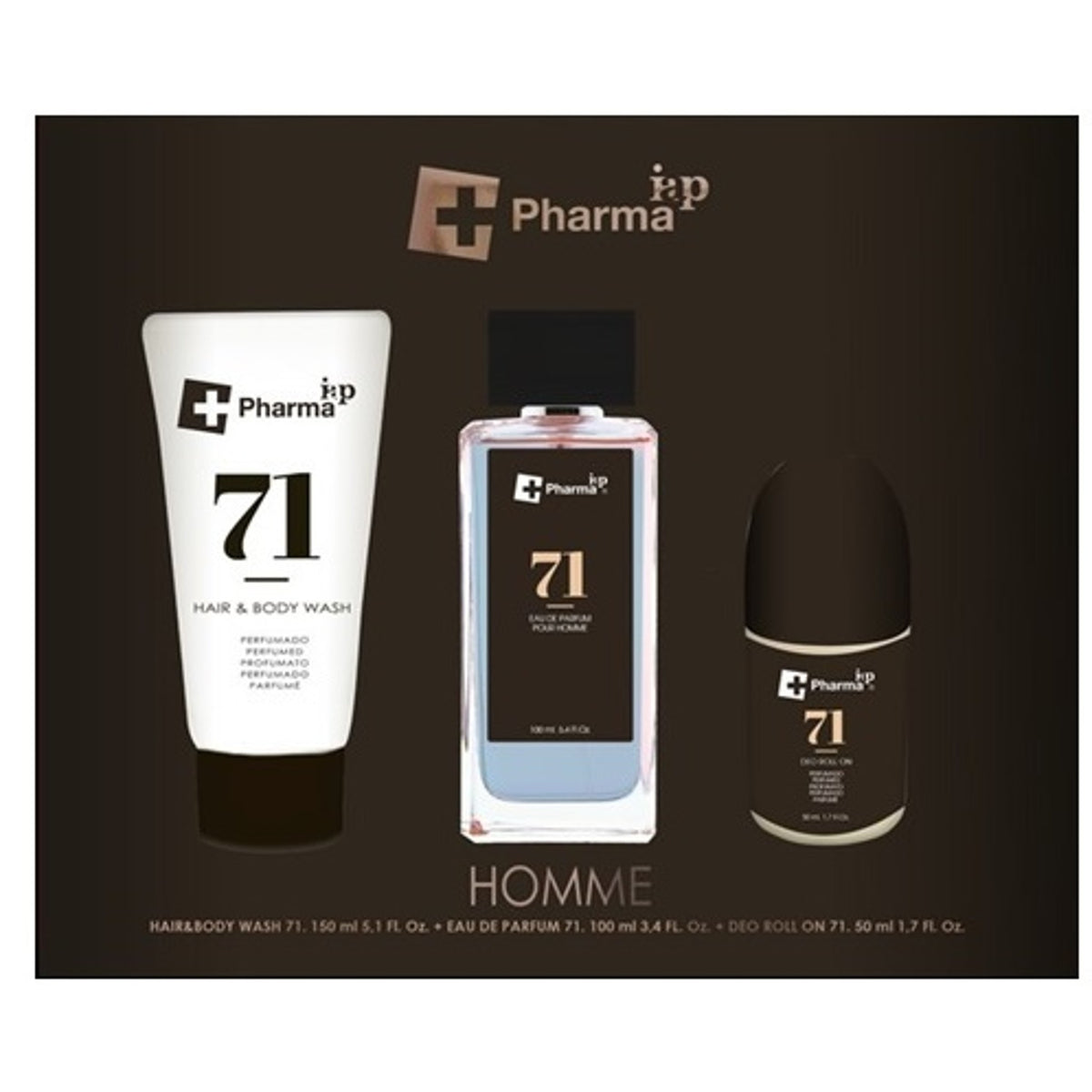 Iap Pharma Douche 100 ml + Déodorant Iap Pharma 71