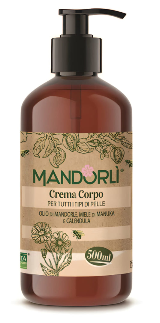 Mandorli Crema Corpo Per Tutti I Tipi Di Pelle 500 ml