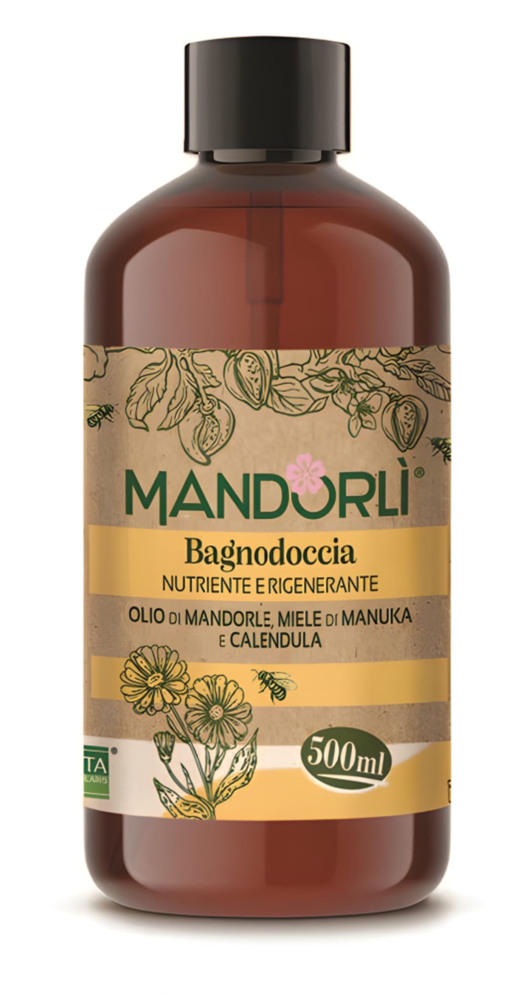 Mandorli Bagnodoccia Nutriente E Rigenerante 500 ml