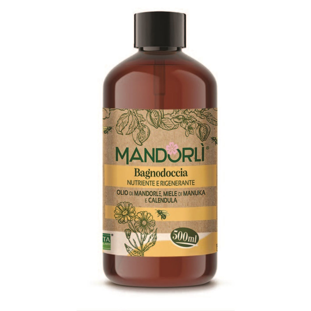 Gel Douche Nourrissant Et Régénérant Amande 500 Ml