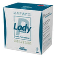 Lady Presteril Serviettes Hygiéniques Nuit Avec Ailettes Pliées Biodégradables 10 Pièces