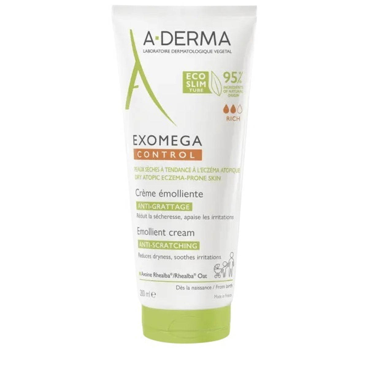 Exomega Control Emollient Cream 200 ml