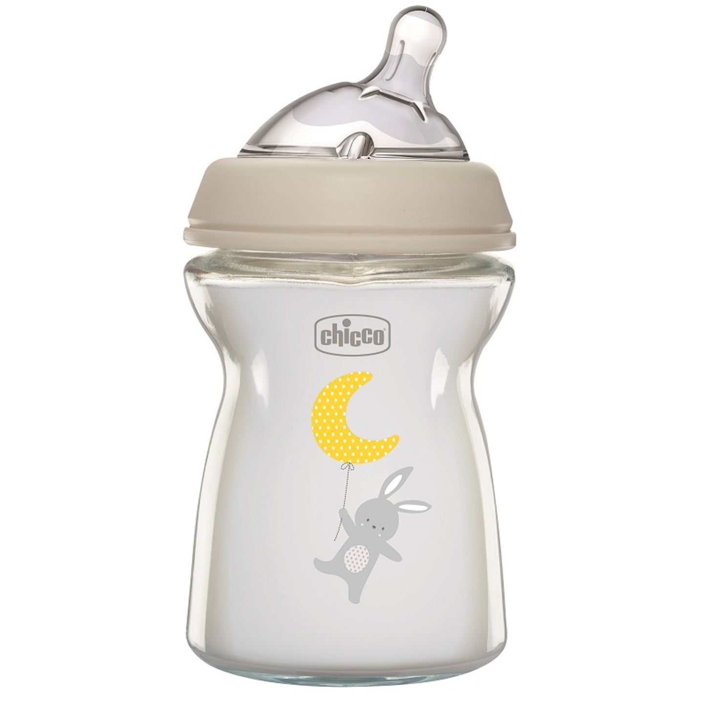 Chicco Biberon Nat Feel Vetro 0M+ 250 Ml
