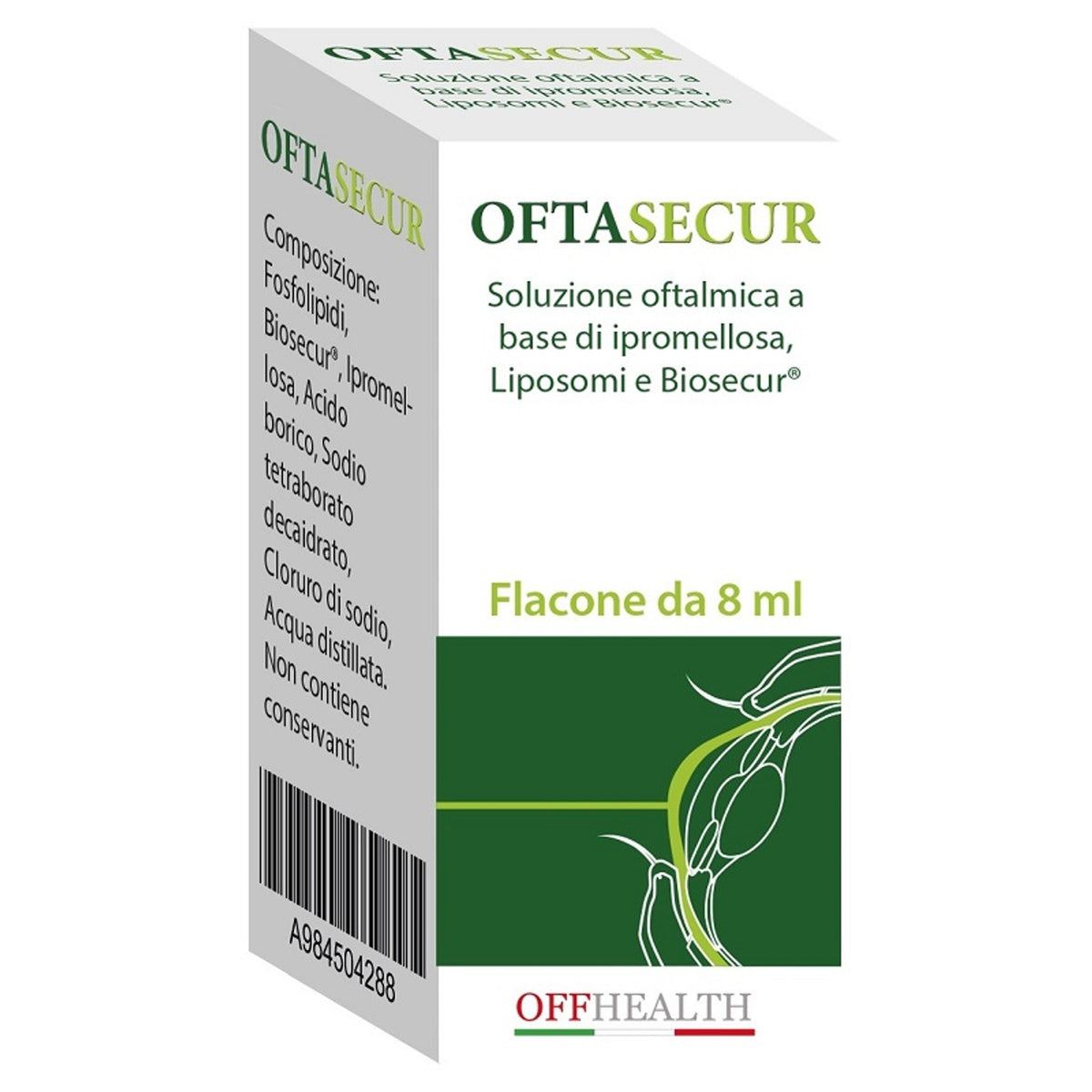 Oftasecur Biosecur Eye Drops 8 ml