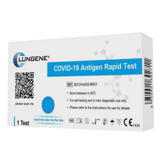 Test Antigenico Rapido Covid-19 Clungene Autodiagnostico Determinazione Qualitativa Antgeni Sars-Cov-2 In Tamponi Nasalimediante Immunocromatografia