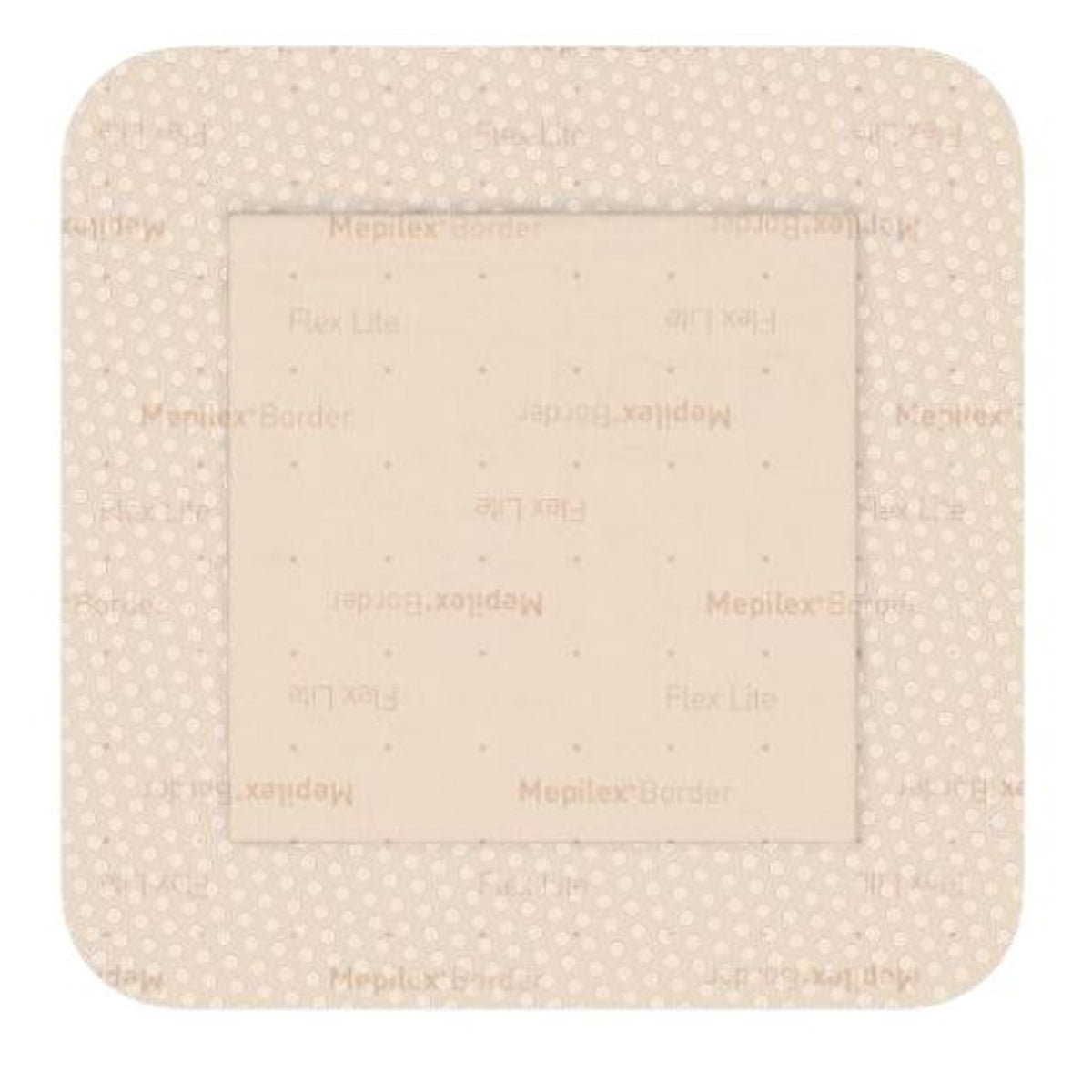 Mepilex Border Flex Lite Polyurethane Foam Dressing 10X10 cm 5 Pieces
