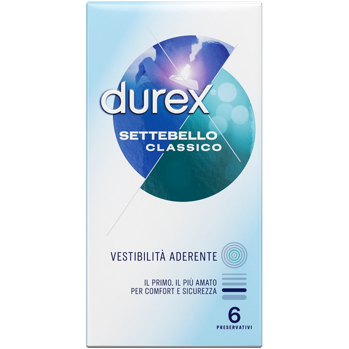 Durex Settebello Classic Condom 6 Pieces