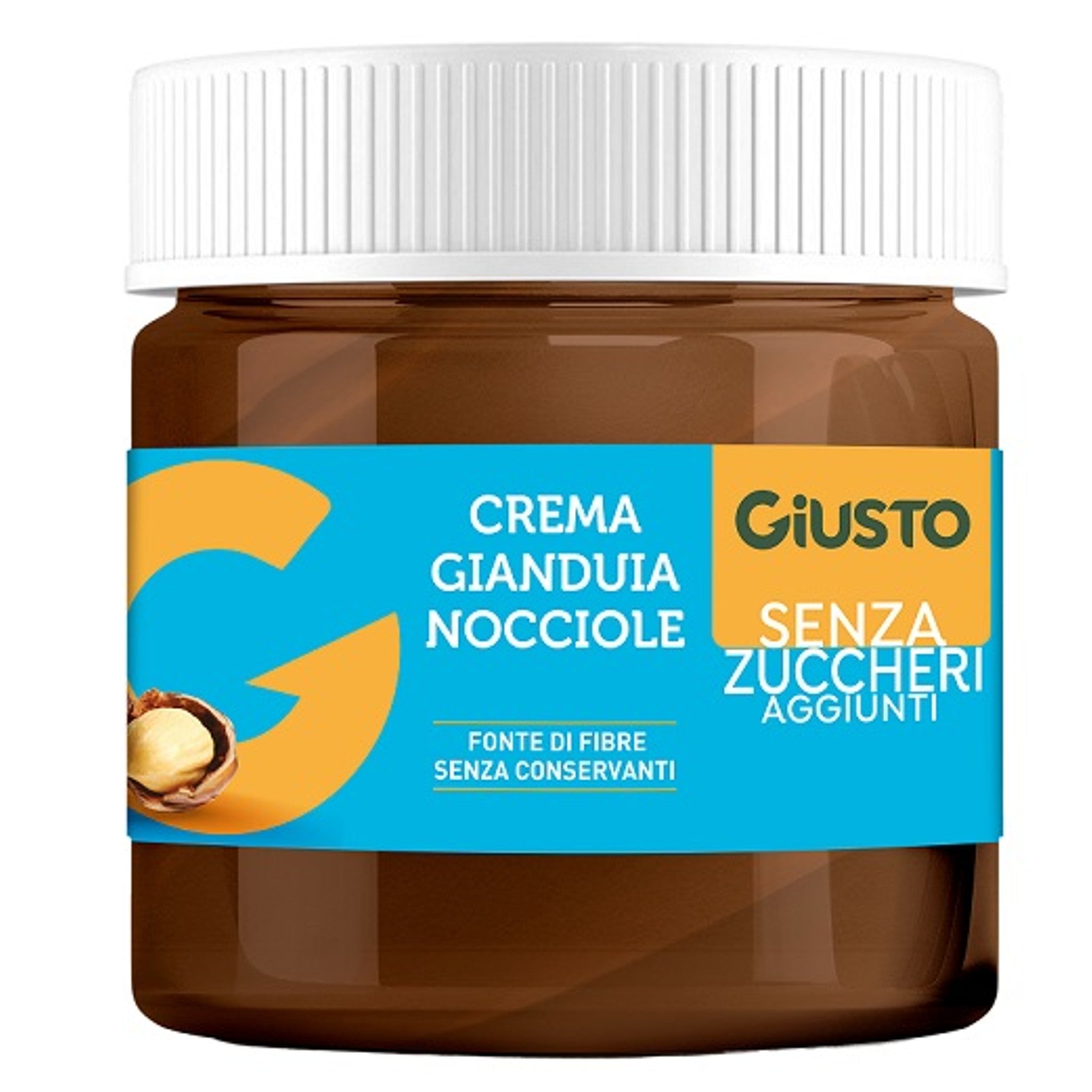 Giusto Sans Sucre Crème Gianduia Noisettes 200 G
