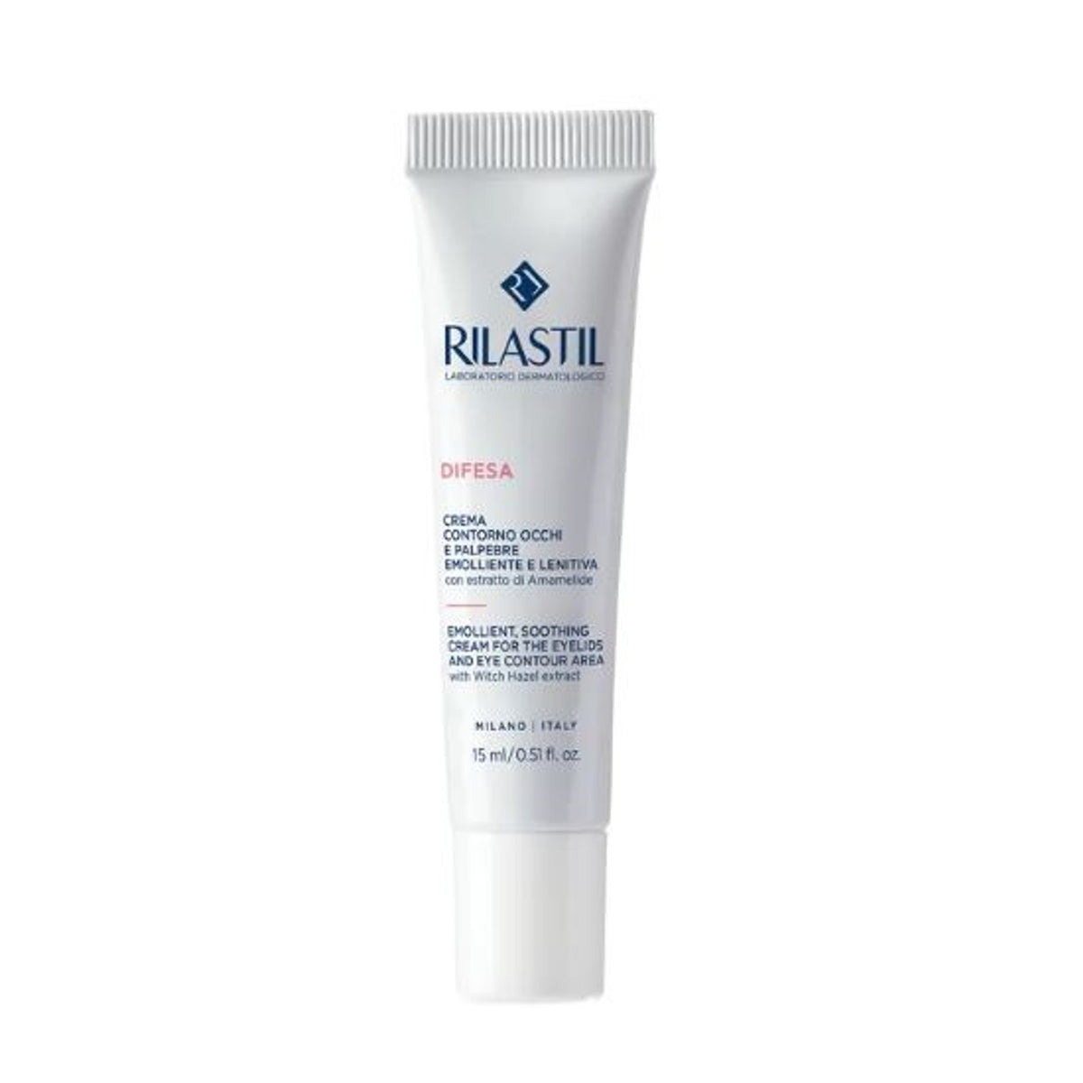 Rilastil Defence Crème Contour des Yeux et Paupières Émolliente et Apaisante 15 ml