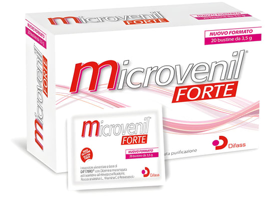 Microvenil Forte 20 Bustine Da 3,5 G