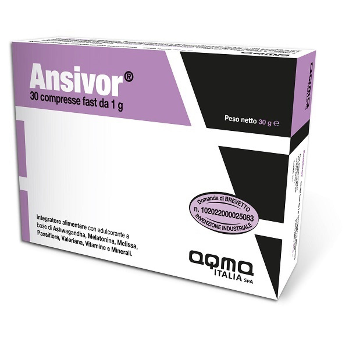 Ansivor 30 Fast-Dissolving Tablets