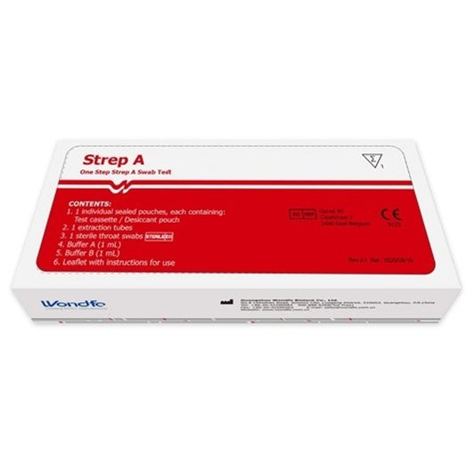 Test One Step Strep A Determinazione Qualitativa Antigeni Streptococco A In Tampone Faringeo Autodiagnostico