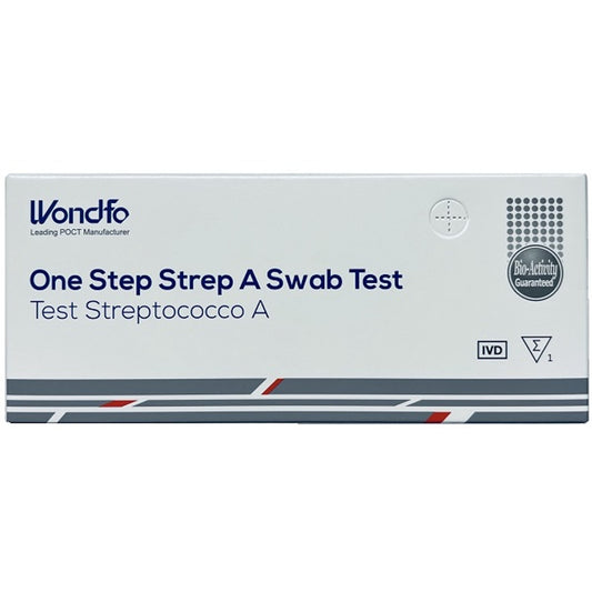 Test Autodiagnostico One Step Strep A Rilevazione Qualitativa Antigene Streptococco A Da Campioni Di Tampone Faringeo 1Pezzo