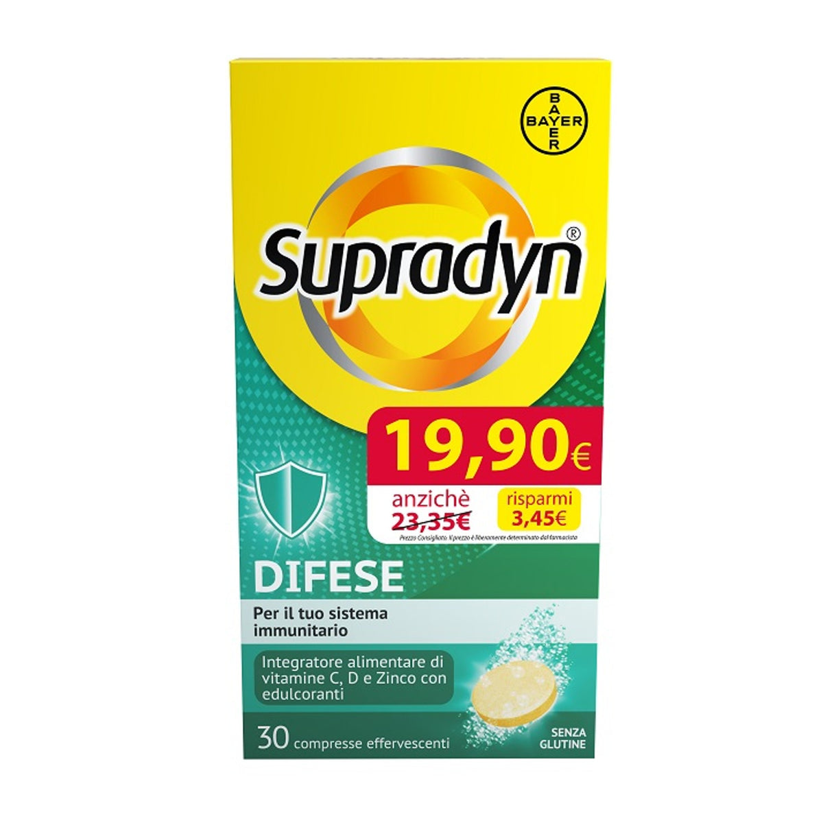 Supradyn Défenses 30 Comprimés Promo