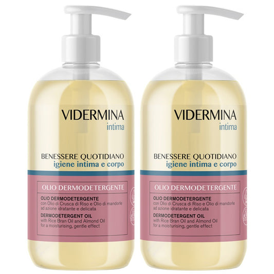 Vidermina Intimo Olio Detergente Bipack 500 Ml