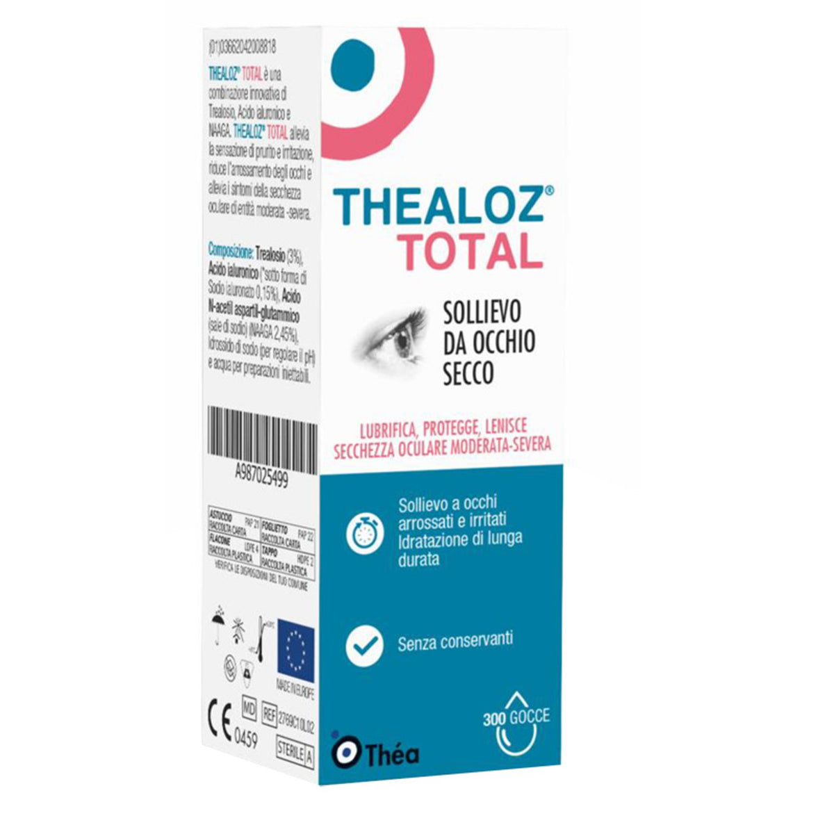 Thealoz Total Eye Drops 10 Ml