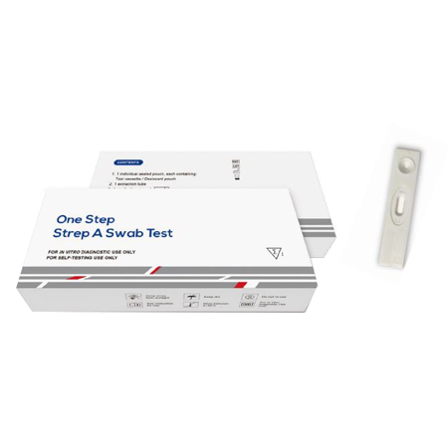 Test Autodiagnostico One Step Strep A Rilevazione Qualitativa Antigene Streptococco A In Tampone Faringeo 1 Pezzo