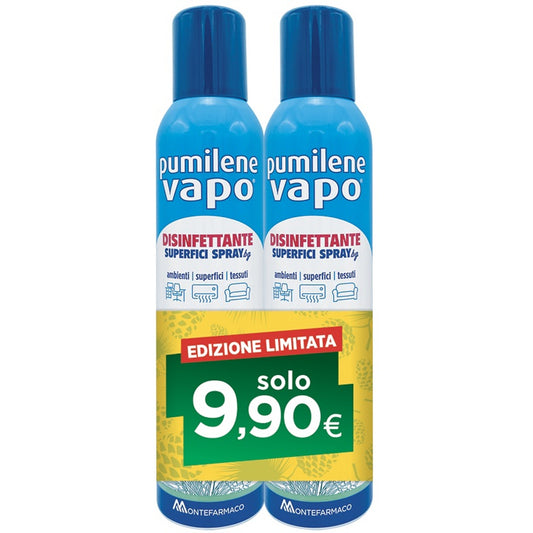 Pumilene Vapo Disinfettante 2 Bombolette X 250 Ml