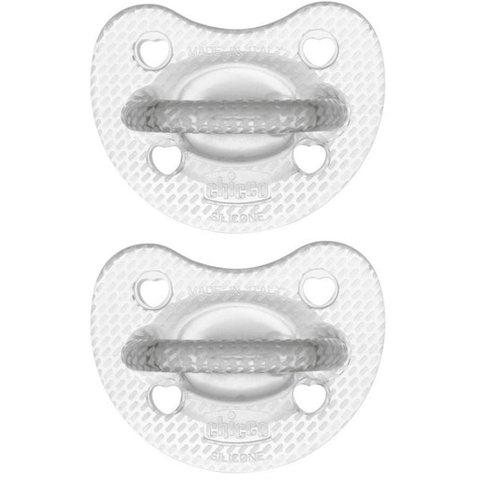 Chicco Gommotto Silicone Crystal 6-16 Mesi 2 Pezzi