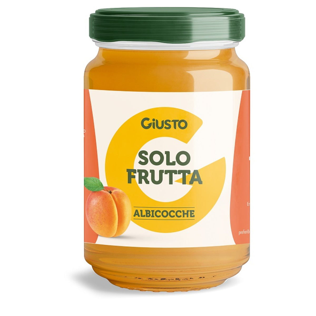 Giusto Seule Fruits Confiture Abricots 220 G