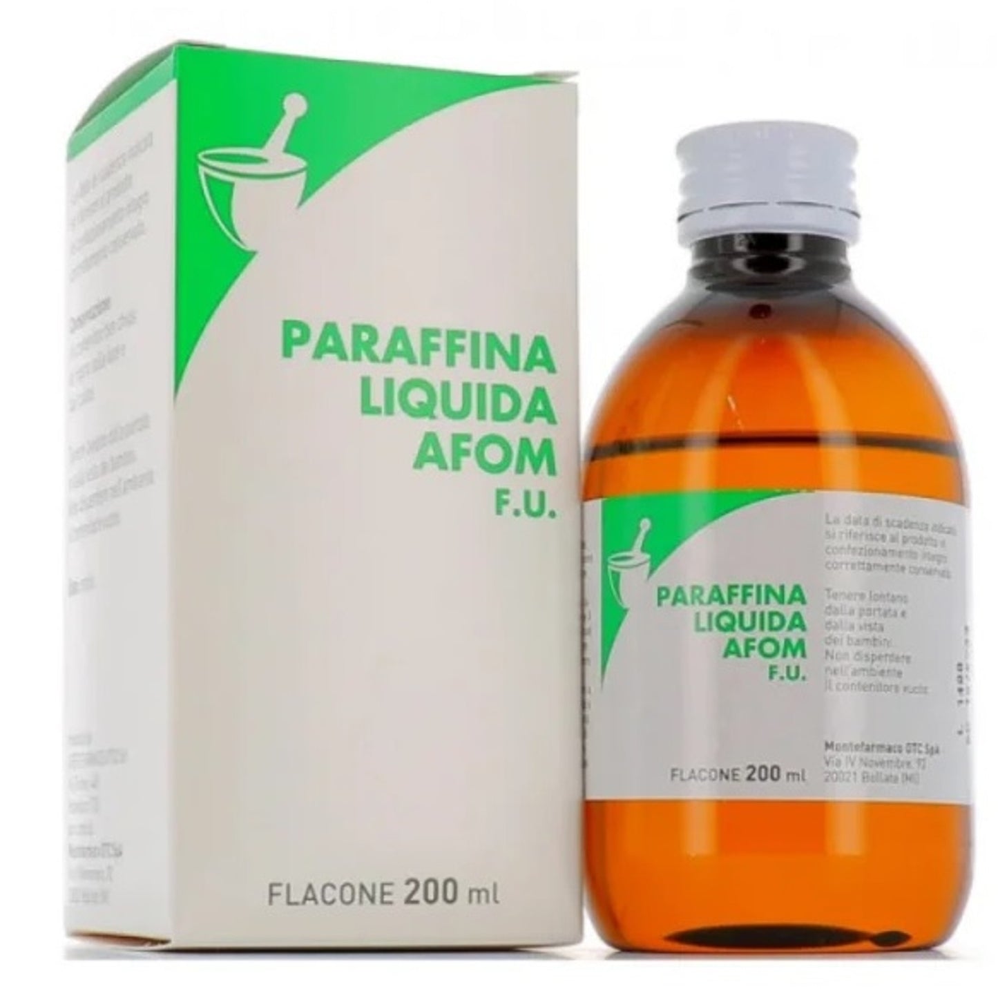 Paraffina Liquida Afom Fu 200 Ml
