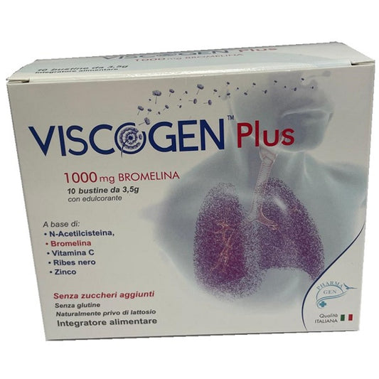 Viscogen Plus 10 Bustine Da 3,5 G
