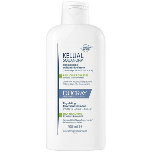 Kelual Squanorm Shampoo Anti Forfora Grassa 200 Ml