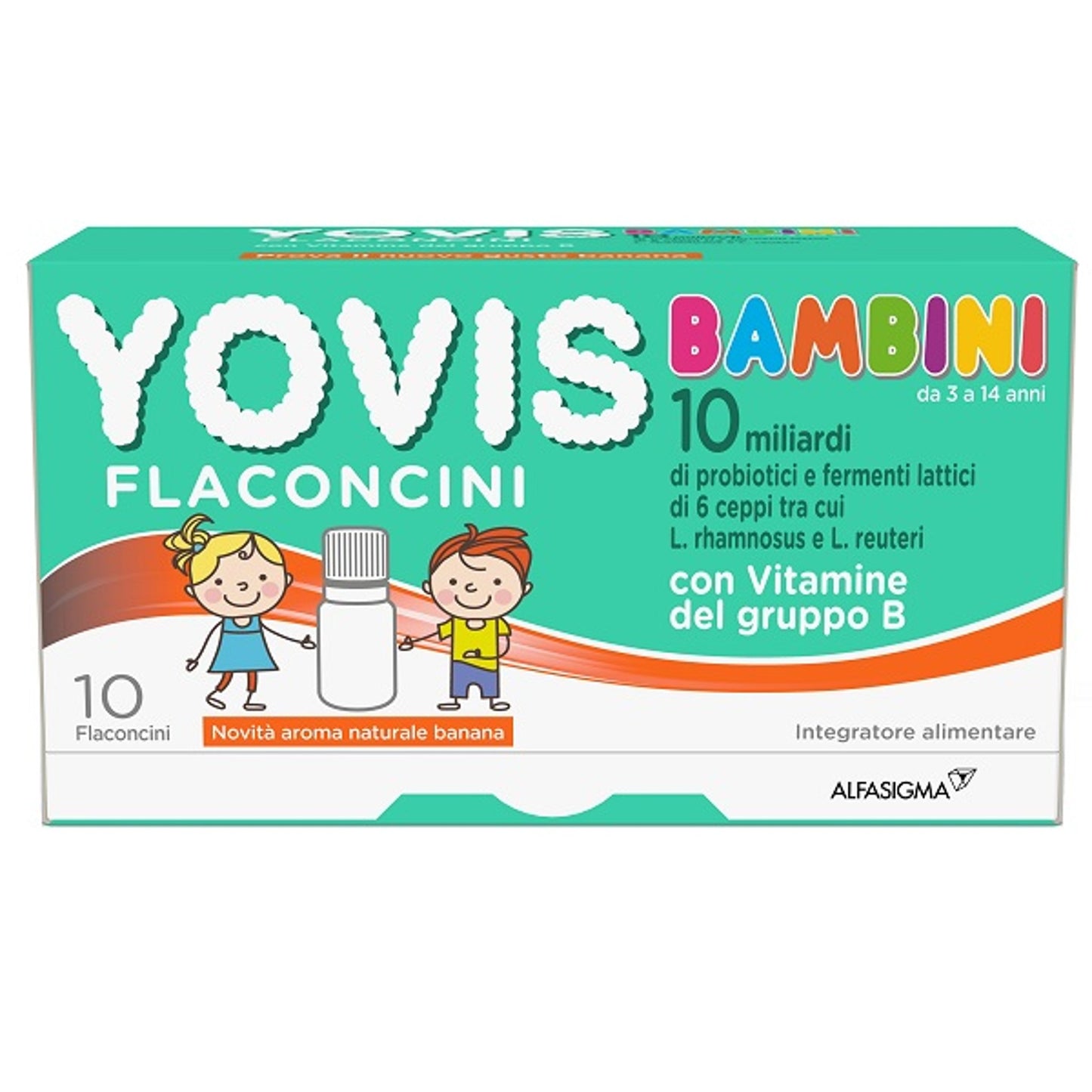 Yovis Bambini Banana 10 Flaconcini Da 10 Ml